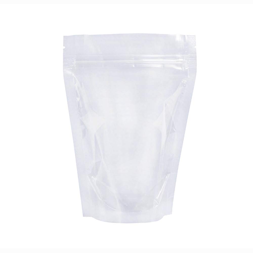 Reusable Zip Bag - 100 Pack (Inside Size 4.25x5.24 inch)