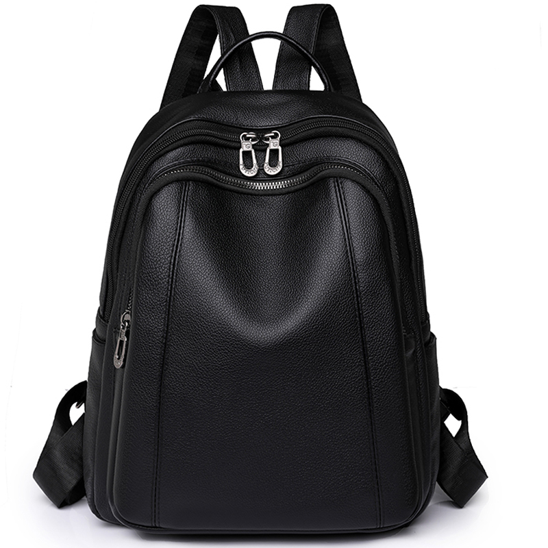 Travel Z - High Quality Leather Backpack Women Large