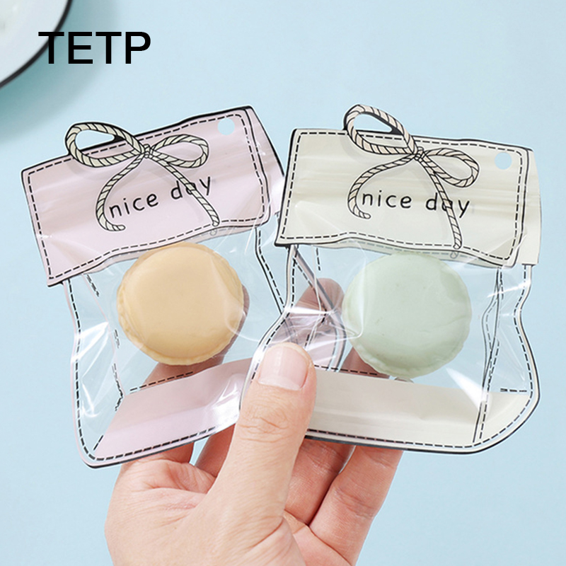TETP 100Pcs Pink/Green Ziplock - огляд і ціна Reusable Zip Bag