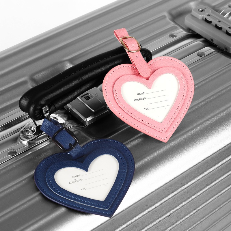 Pu Leather Simple Luggage Tag  - огляд і ціна Luggage Tag Leather