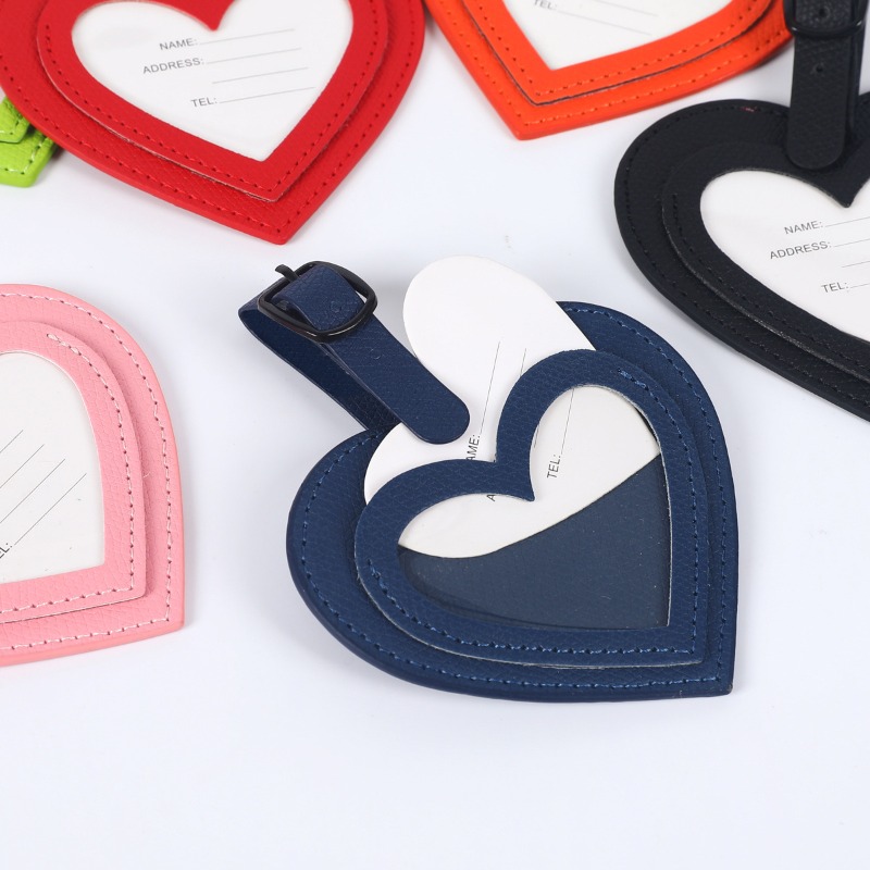 Pu Leather Simple Luggage Tag  - огляд і ціна Luggage Tag Leather