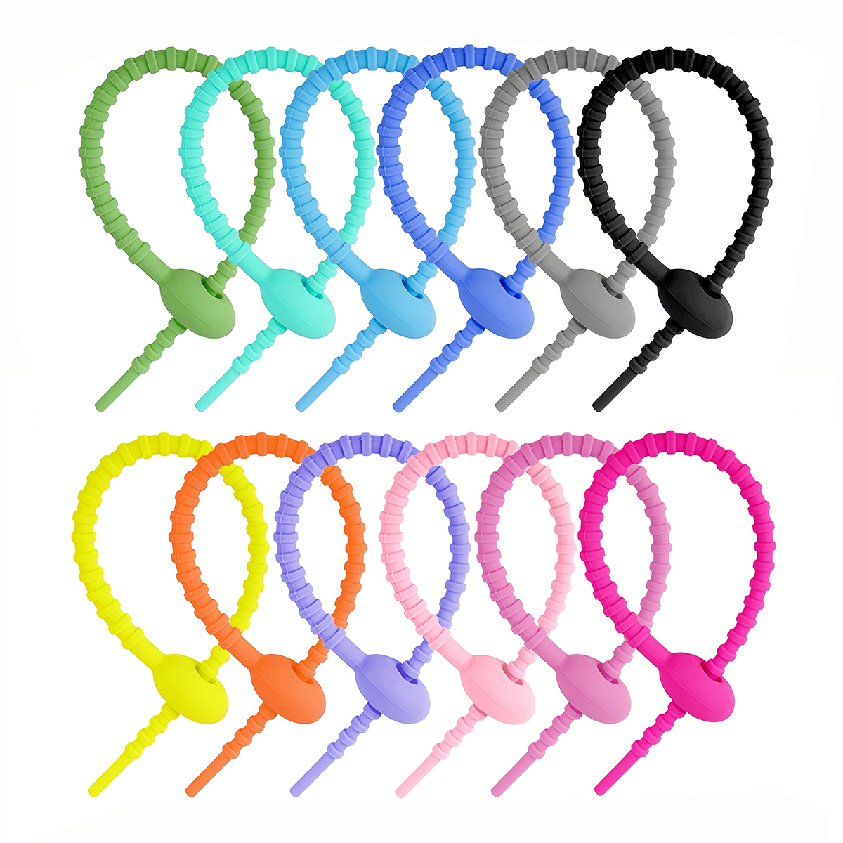 5/10PCS Silicone Reusable Bag  - огляд і ціна Reusable Zip Bag