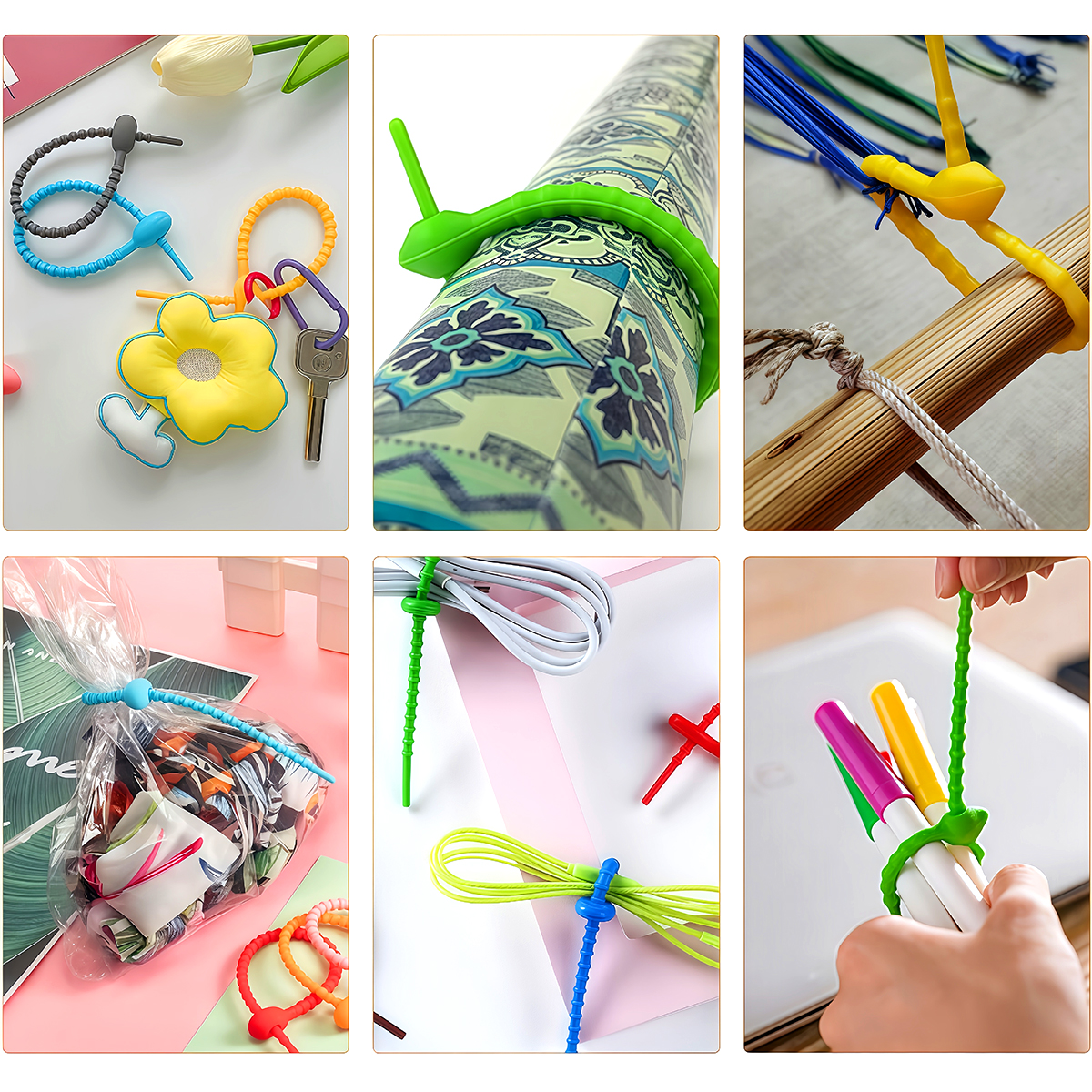 5/10PCS Silicone Reusable Bag  - огляд і ціна Reusable Zip Bag