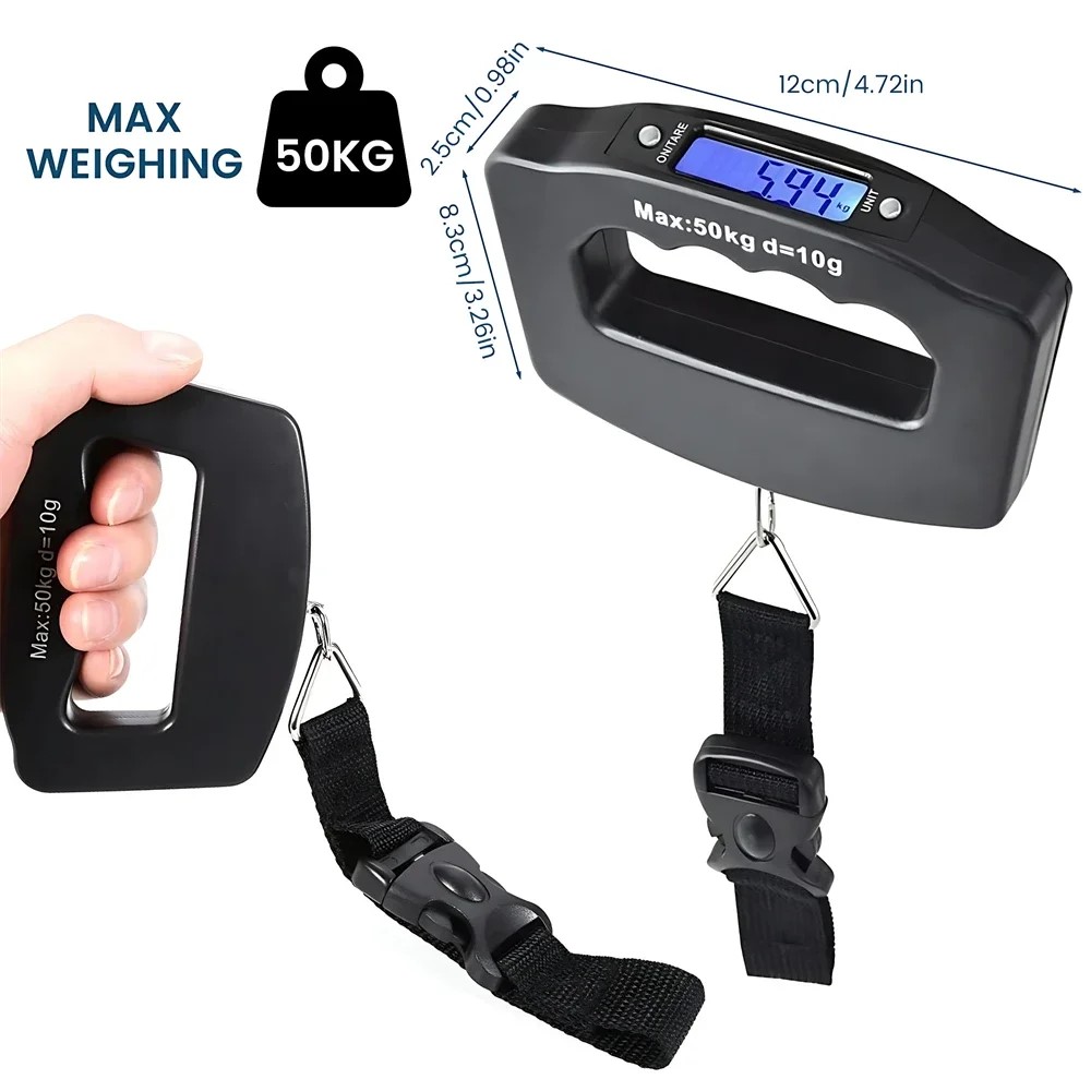 Portable Scale Digital LCD Dis - огляд і ціна Travel Accessories Display
