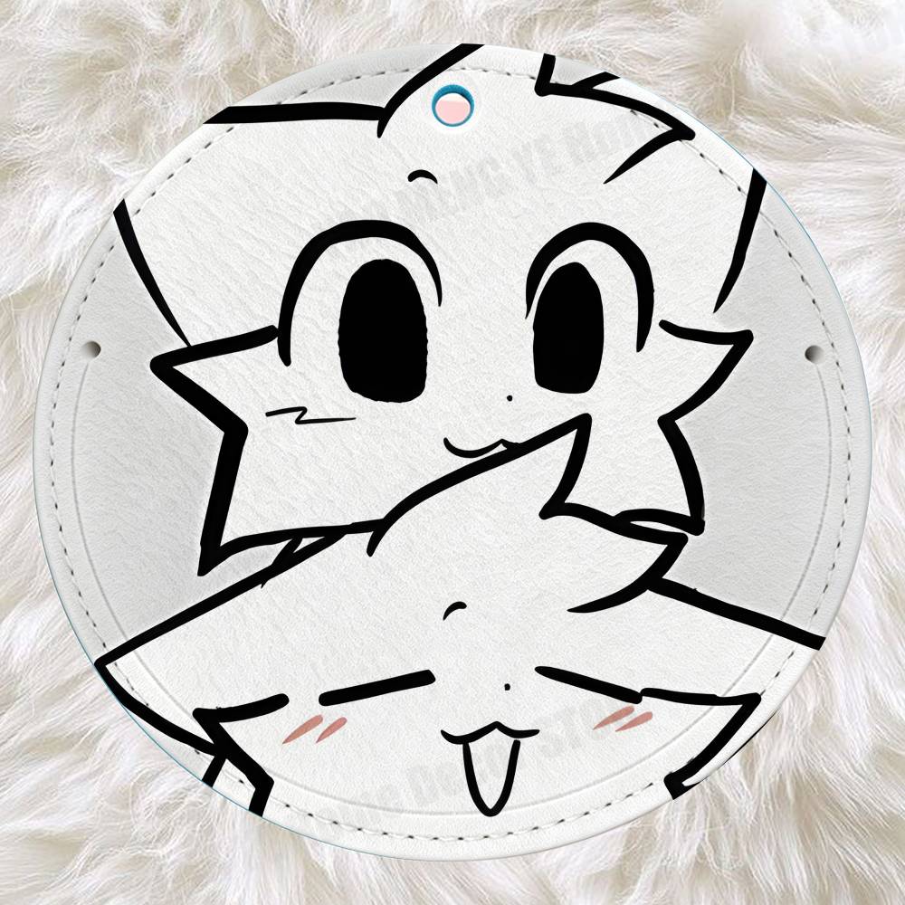 Cute B-boykisser Silly Cat Cre - огляд і ціна Luggage Tag Leather