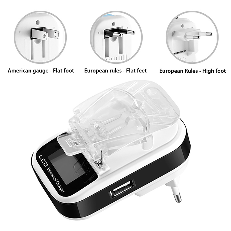 Universal Battery Charger Trav - огляд і ціна Travel Accessories Display