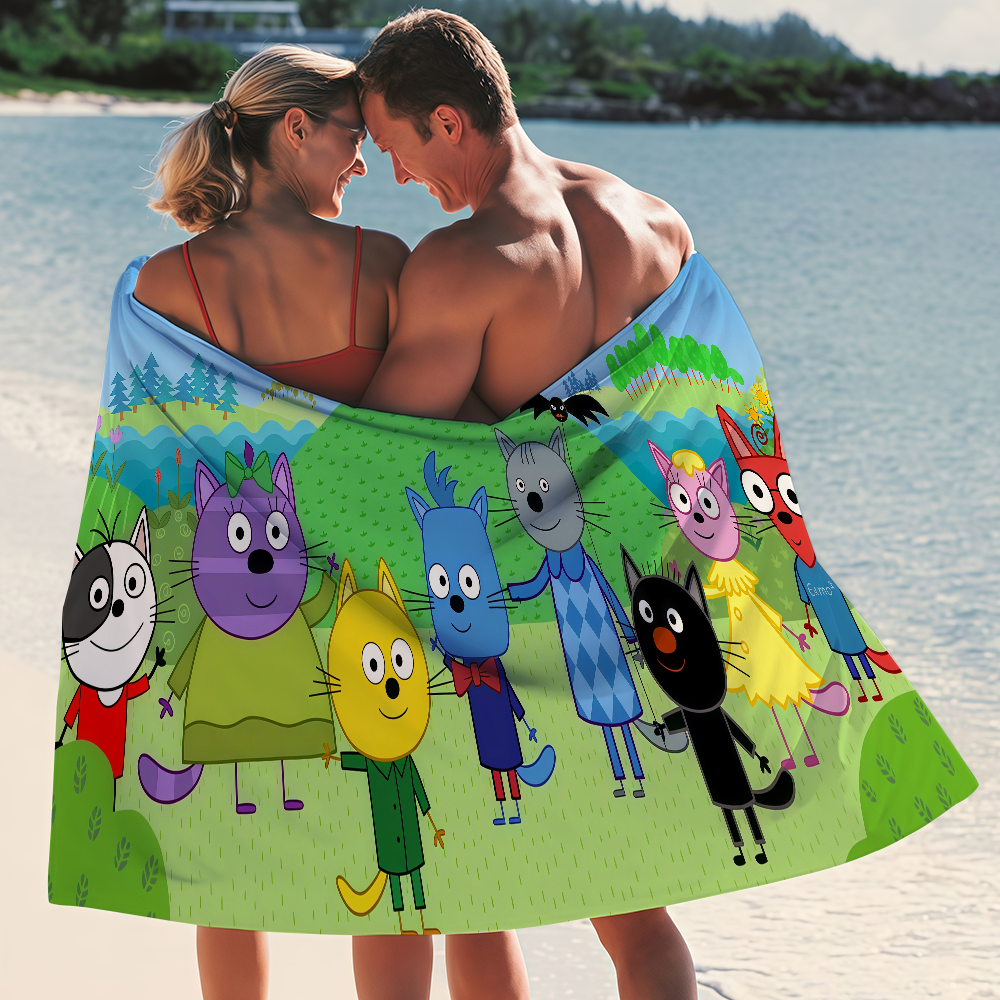 Cartoon Kid-E-Cats Towel Bleac - огляд і ціна Travel Yoga Accessories