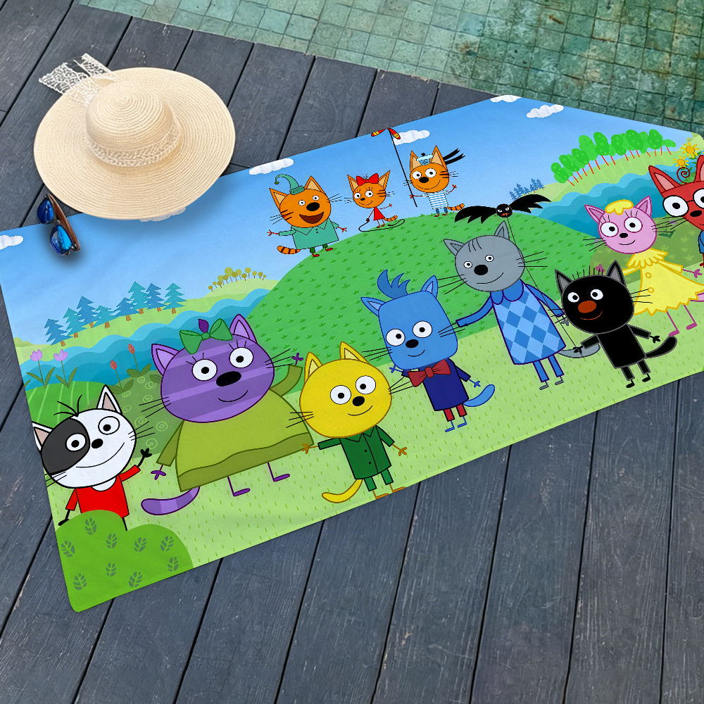 Cartoon Kid-E-Cats Towel Bleac - огляд і ціна Travel Yoga Accessories