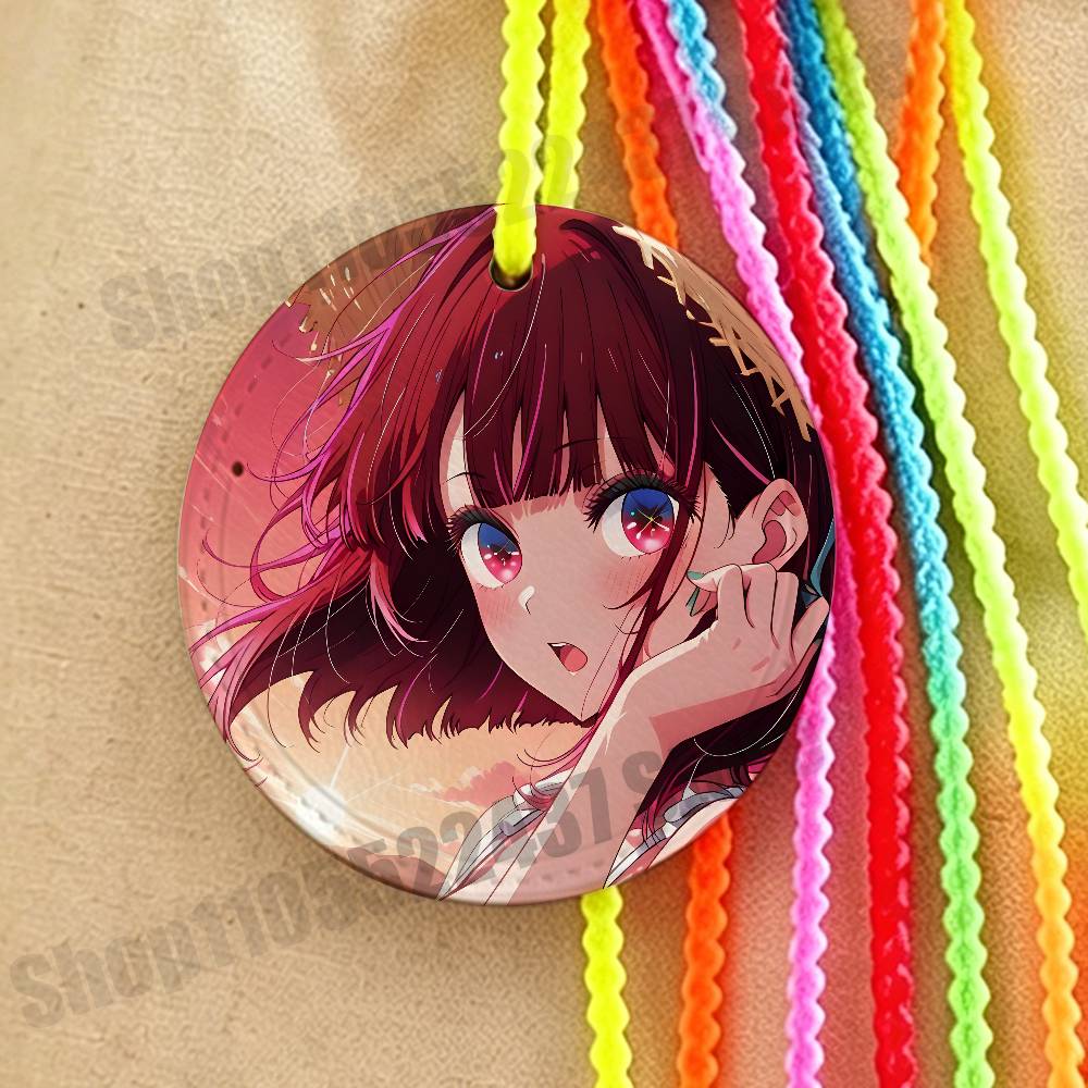 Cartoon K-Kana A-Arima Cute Cr - огляд і ціна Luggage Tag Leather
