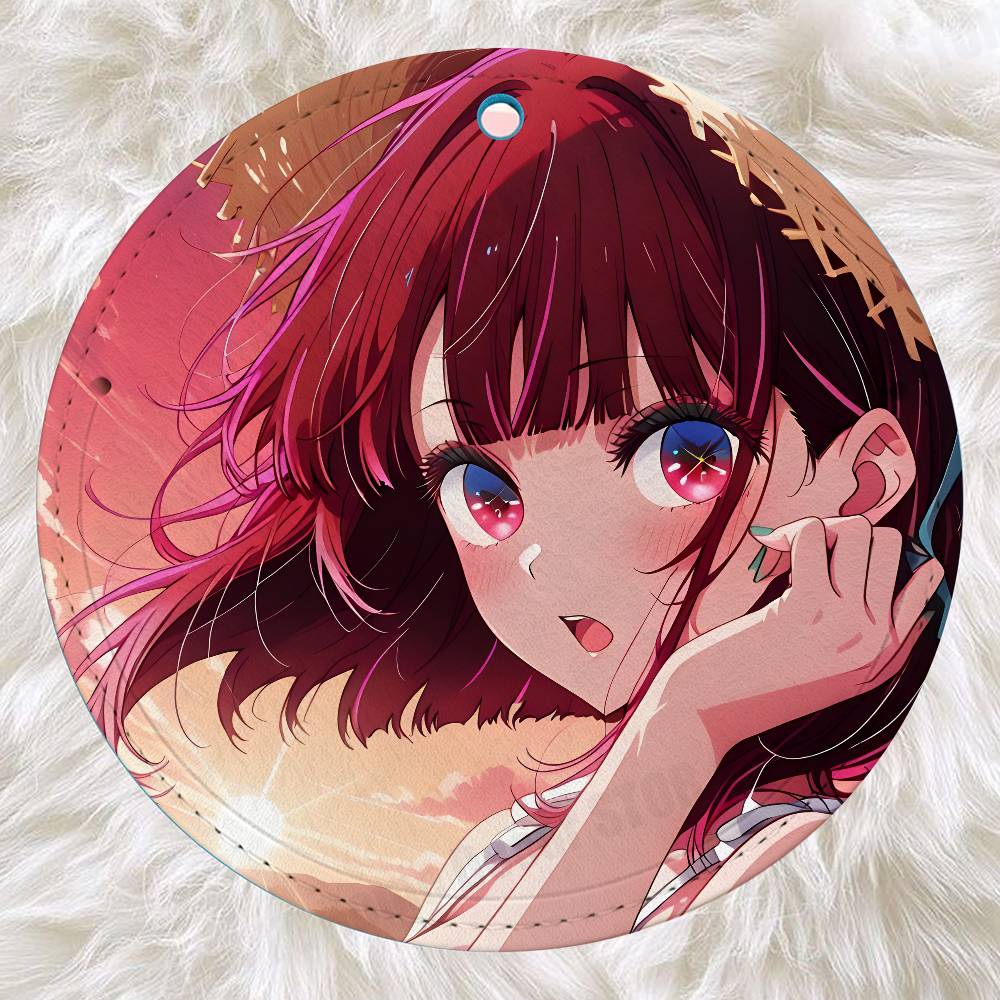 Cartoon K-Kana A-Arima Cute Cr - огляд і ціна Luggage Tag Leather