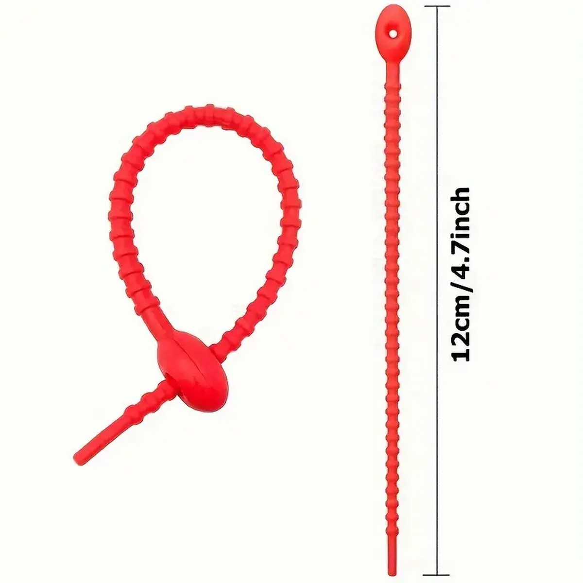 Silicone Reusable Cable Wire O - огляд і ціна Reusable Zip Bag
