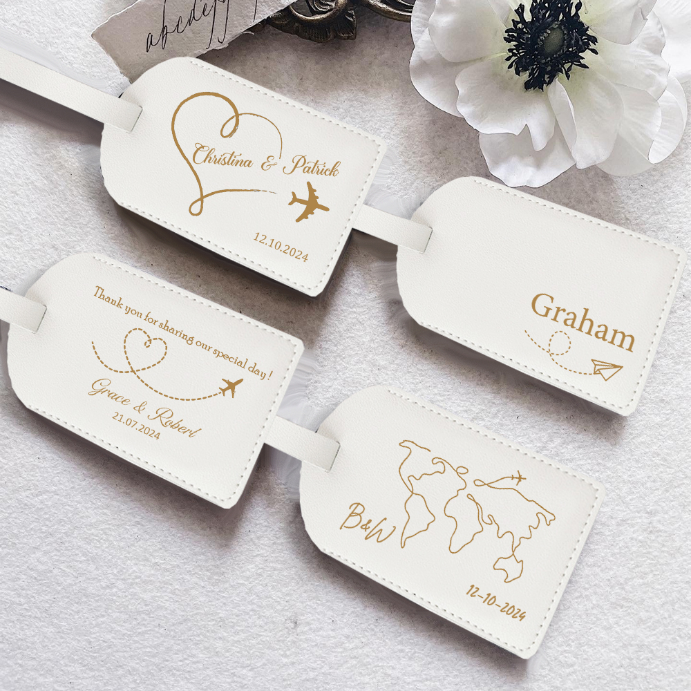 Personalized Pu Leather Luggag - огляд і ціна Luggage Tag Leather