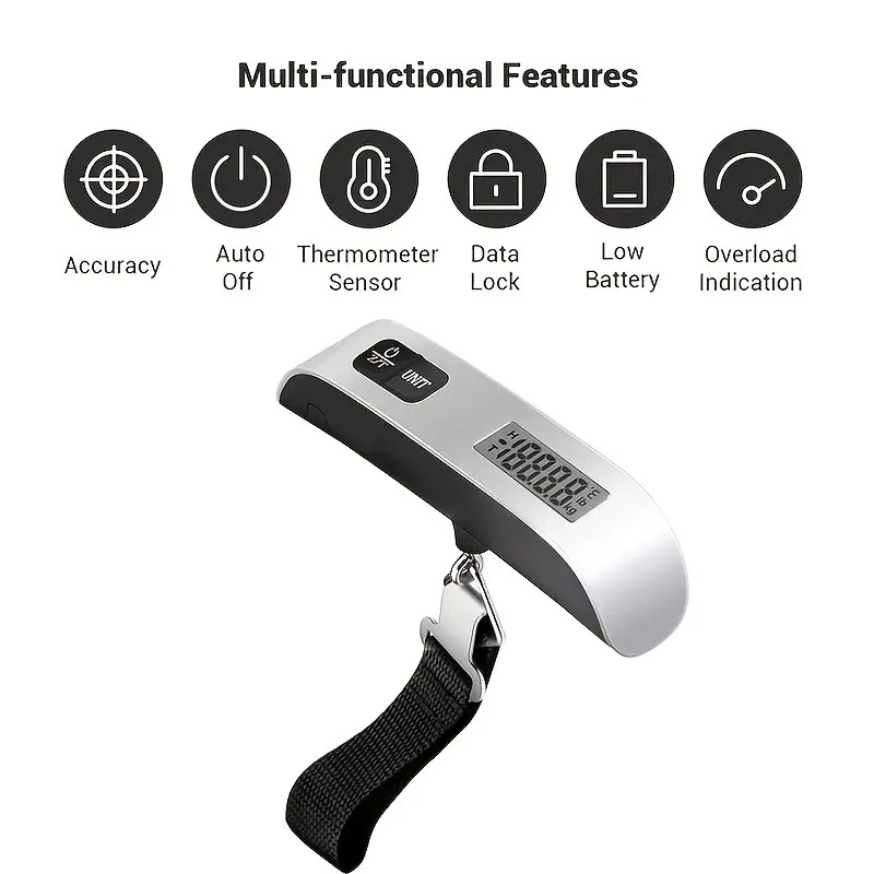 Portable Scale Digital LCD Dis - огляд і ціна Travel Accessories Display