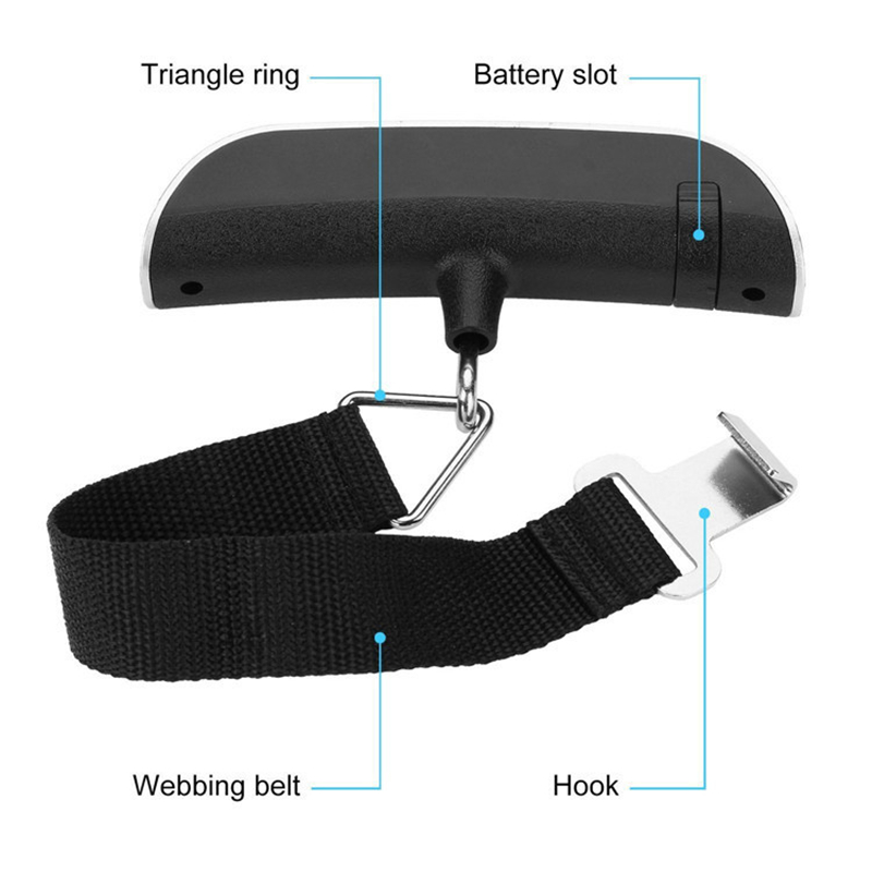 Portable Scale Digital LCD Dis - огляд і ціна Travel Accessories Display