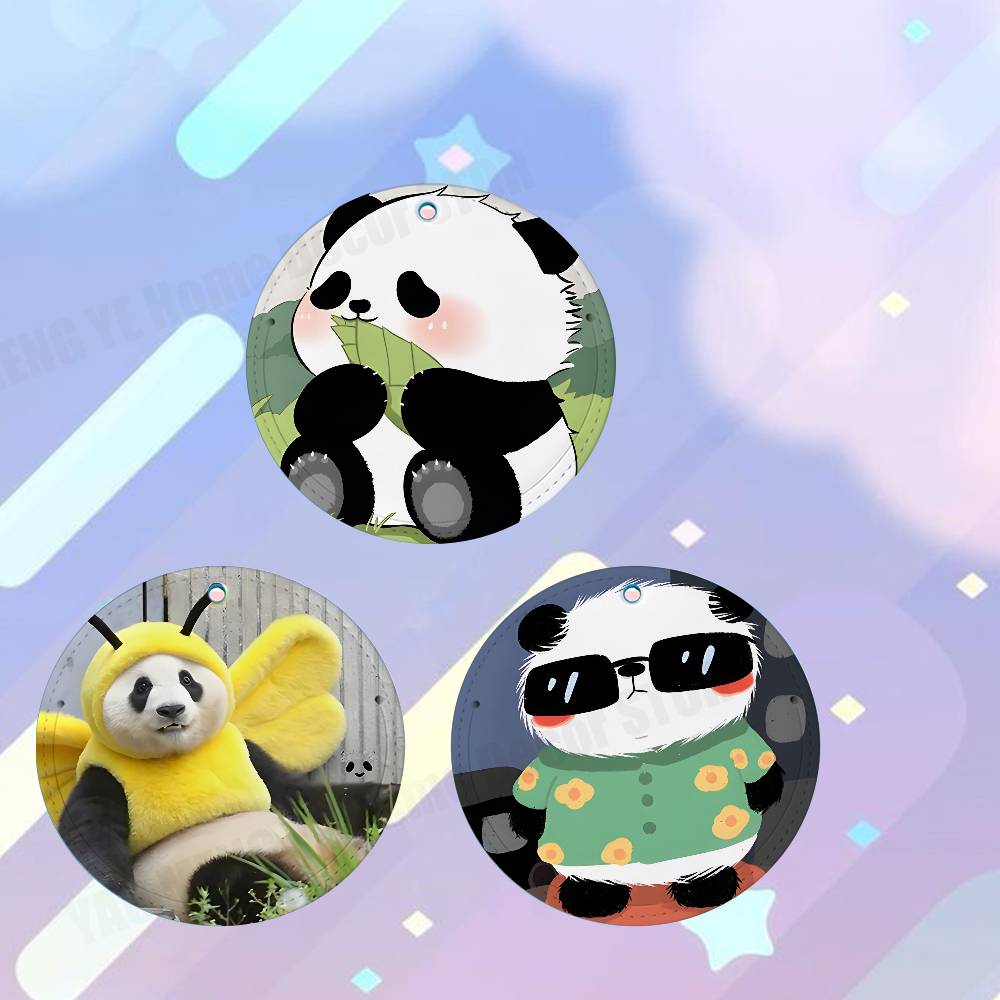 Cut Funny Small Panda Name Add - огляд і ціна Luggage Tag Leather