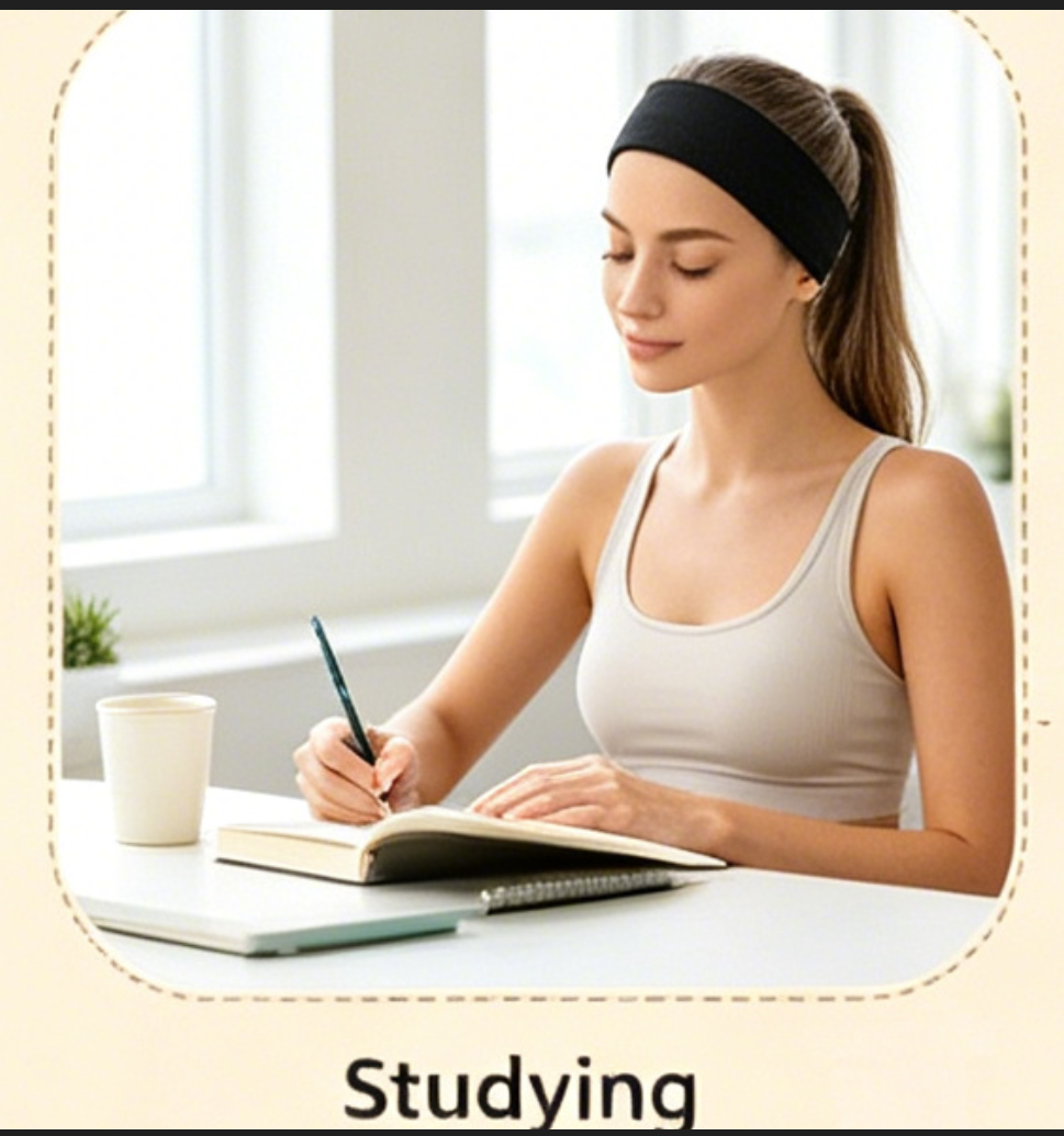 Women Black Elastic Yoga Headb - огляд і ціна Travel Yoga Accessories