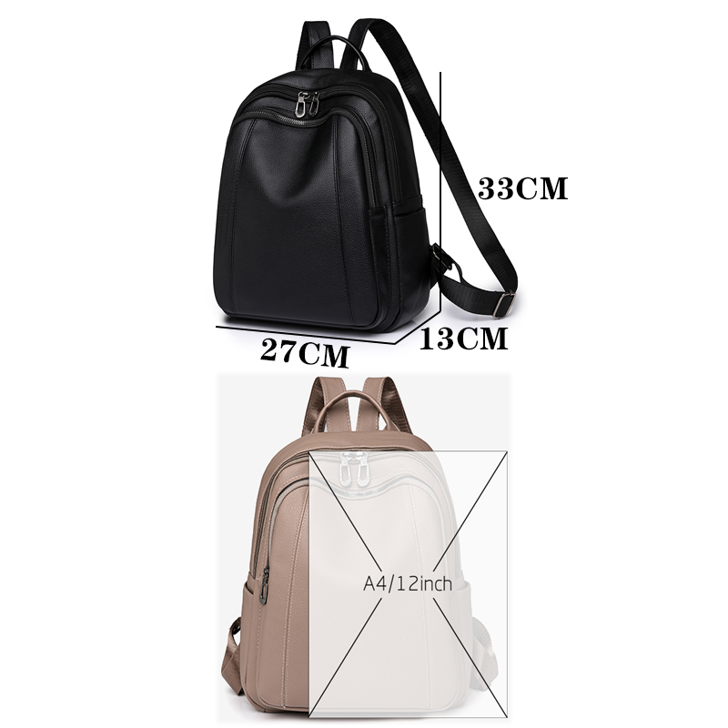 High Quality Leather Backpack  - огляд і ціна Travel Z
