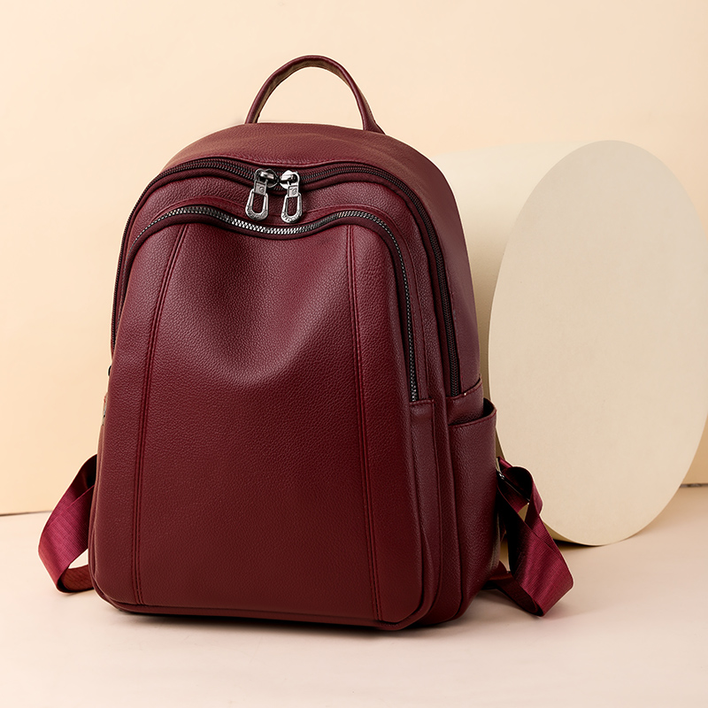 High Quality Leather Backpack  - огляд і ціна Travel Z