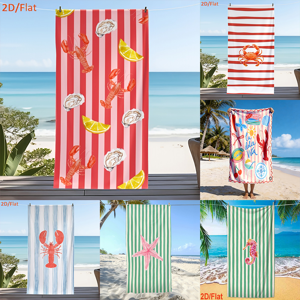 1PC # Coastal Beach Towels , S - огляд і ціна Travel Yoga Accessories