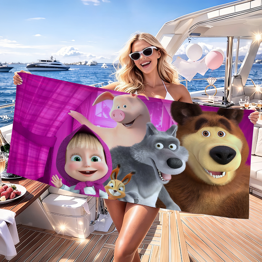 Cartoon Masha and The Bear Tow - огляд і ціна Travel Yoga Accessories