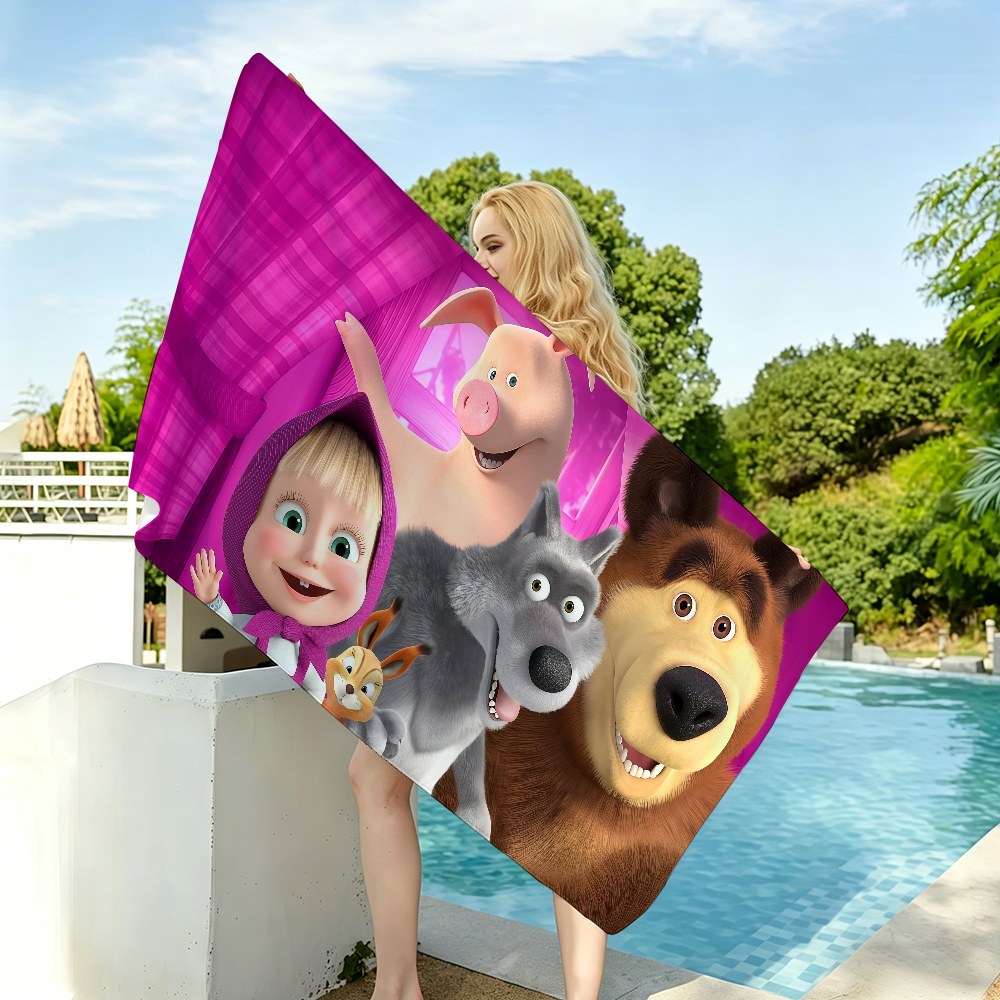 Cartoon Masha and The Bear Tow - огляд і ціна Travel Yoga Accessories