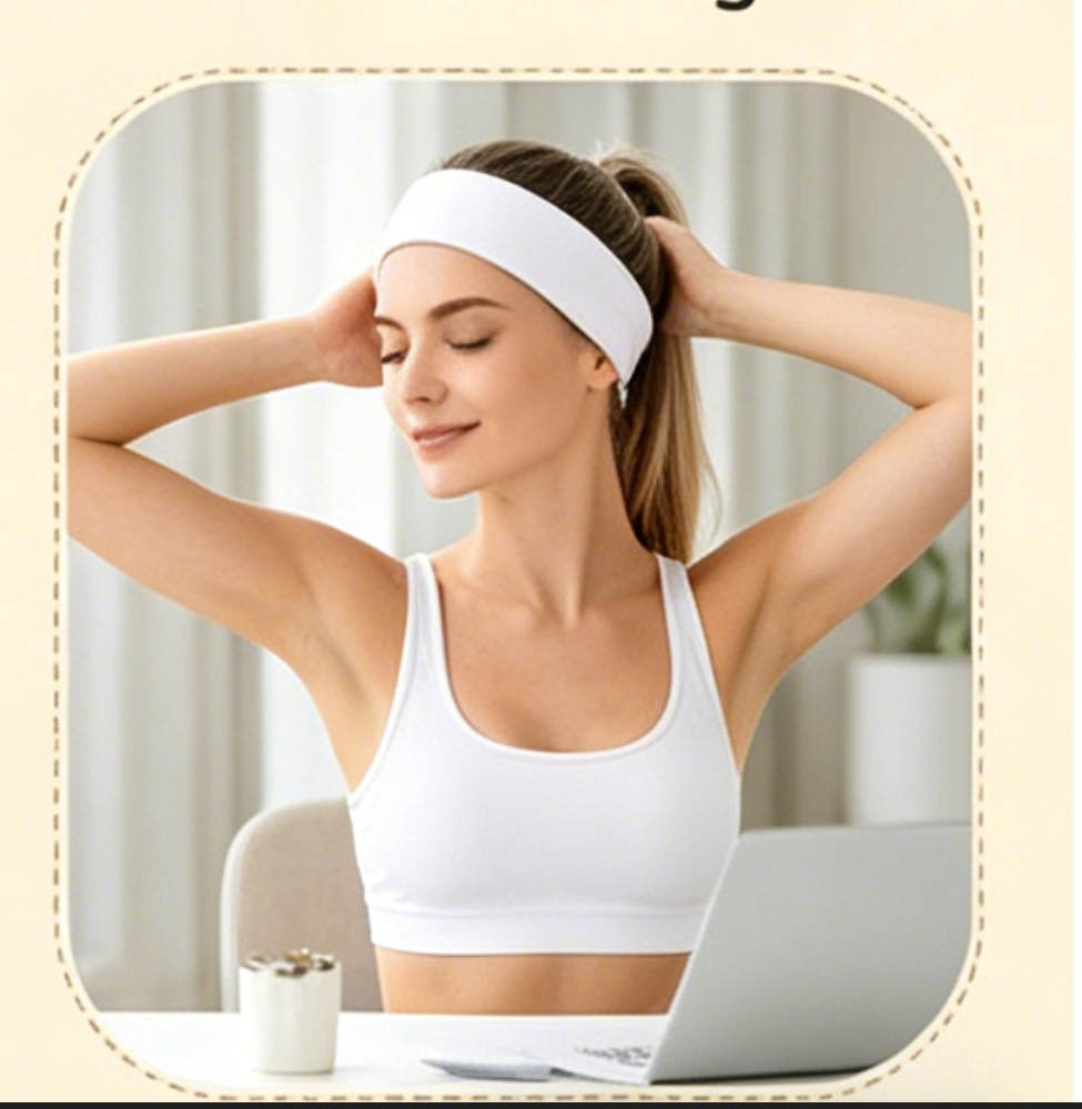 Women White Elastic Yoga Headb - огляд і ціна Travel Yoga Accessories