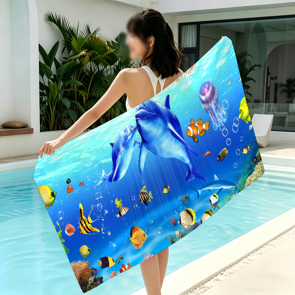 Sea World Towel Yoga Gym Yoga  - огляд і ціна Travel Yoga Accessories
