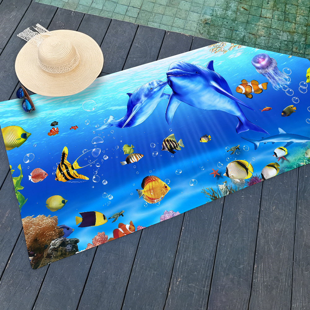 Sea World Towel Yoga Gym Yoga  - огляд і ціна Travel Yoga Accessories