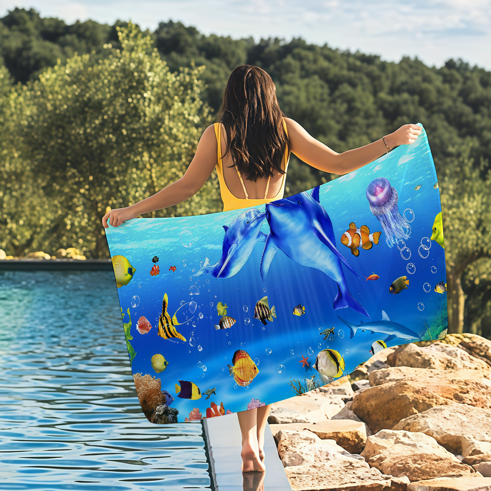 Sea World Towel Yoga Gym Yoga  - огляд і ціна Travel Yoga Accessories