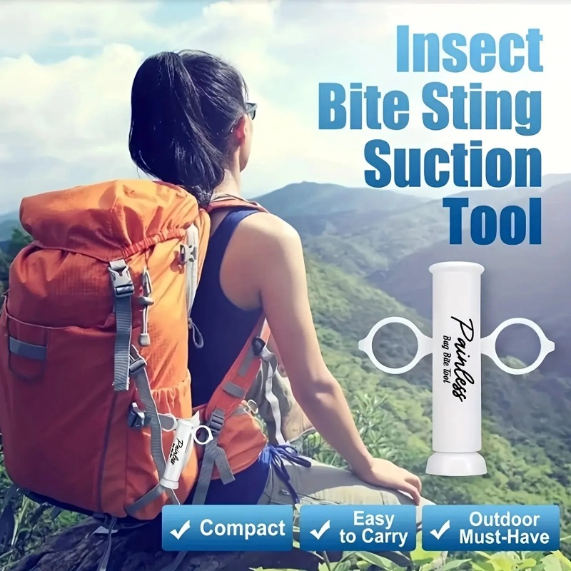 2-in-1 Venom Extractor Suction - огляд і ціна First Aid Travel Kit