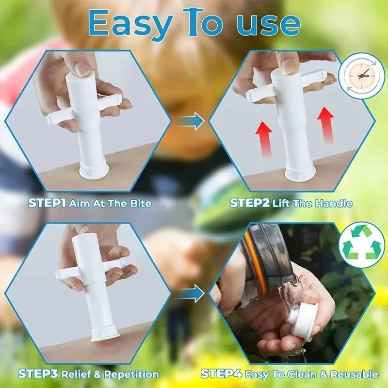 2-in-1 Venom Extractor Suction - огляд і ціна First Aid Travel Kit