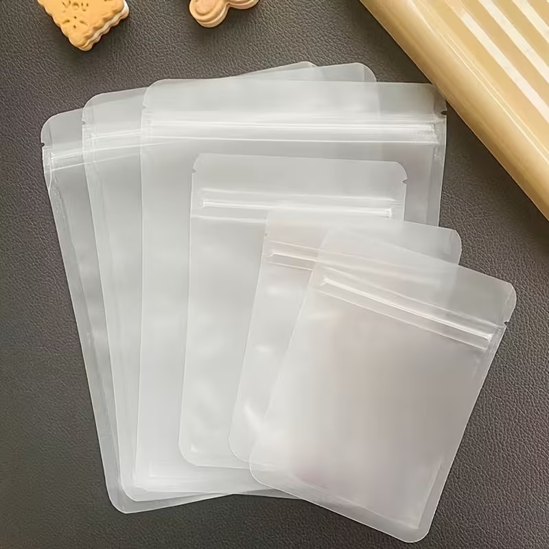 Frosted Clear Ziplock Bag Food - огляд і ціна Reusable Zip Bag