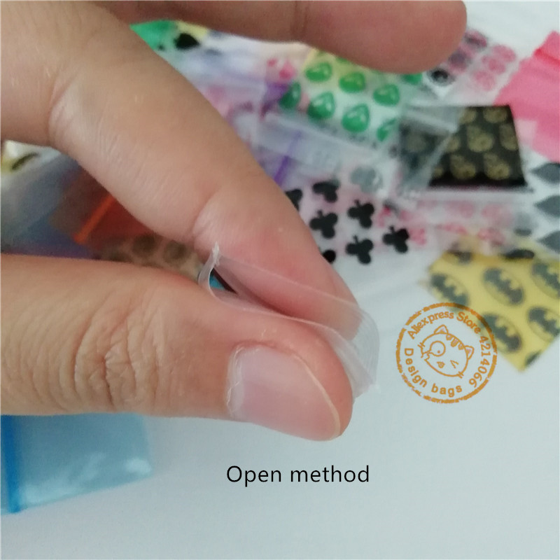 400 Baggies 4 Designs Zip lock - огляд і ціна Reusable Zip Bag