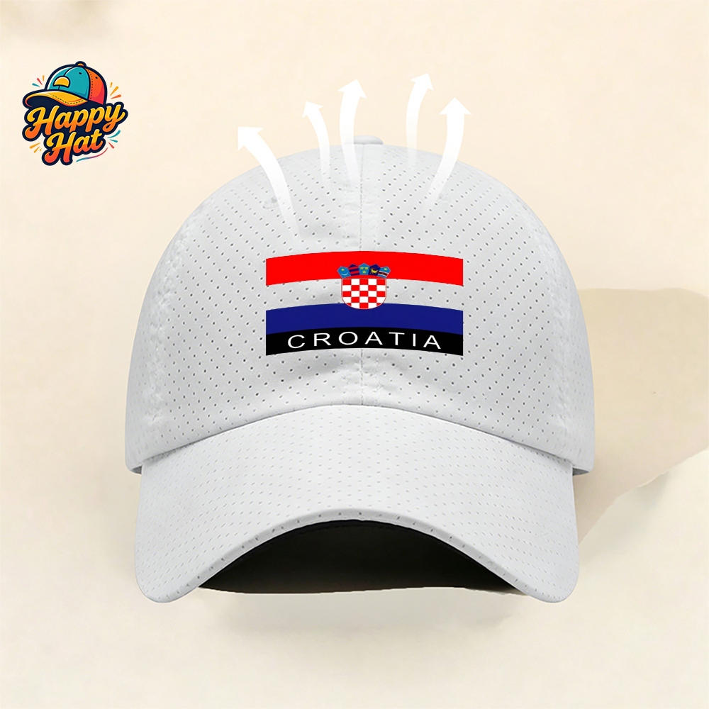 1PC Croatia Flag Baseball Cap  - огляд і ціна Travel Accessories Gifts For Men