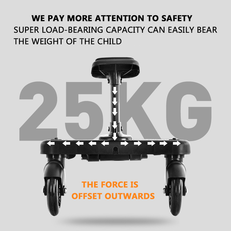 Baby Stroller Auxiliary Pedal  - огляд і ціна Travel Accessories Manufacturer