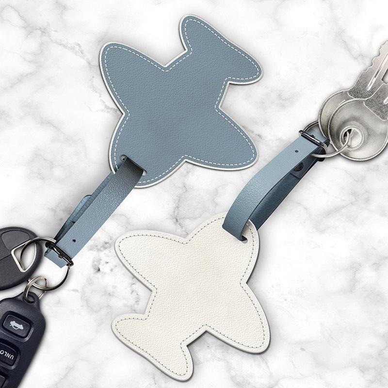 Suitcase Tags Airplane Travel  - огляд і ціна Luggage Tag Leather