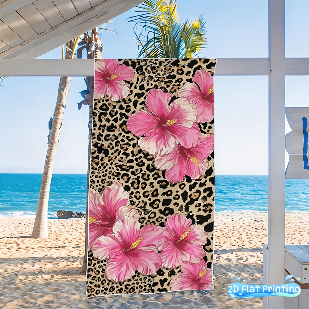 1PC Tropical Floral Beach Towe - огляд і ціна Travel Yoga Accessories