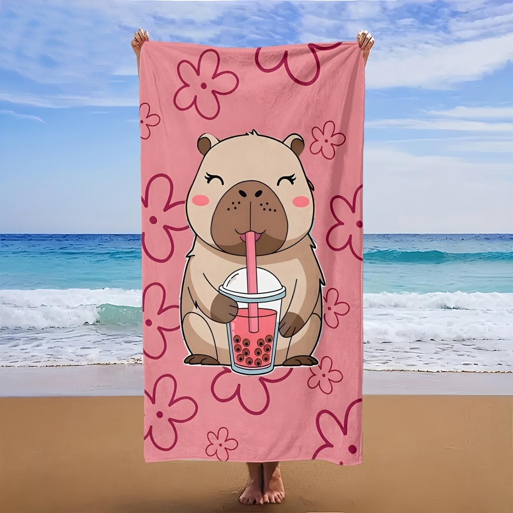 1PC Tropical Floral Beach Towe - огляд і ціна Travel Yoga Accessories