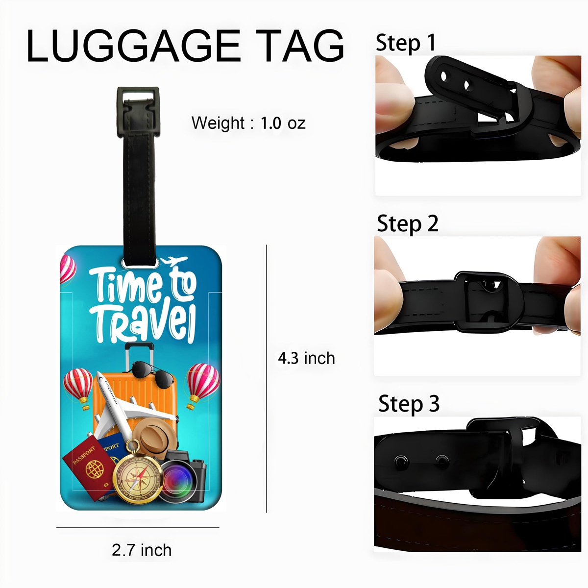 Travel style Luggage Tag Men W - огляд і ціна Travel Accessories Gifts For Men