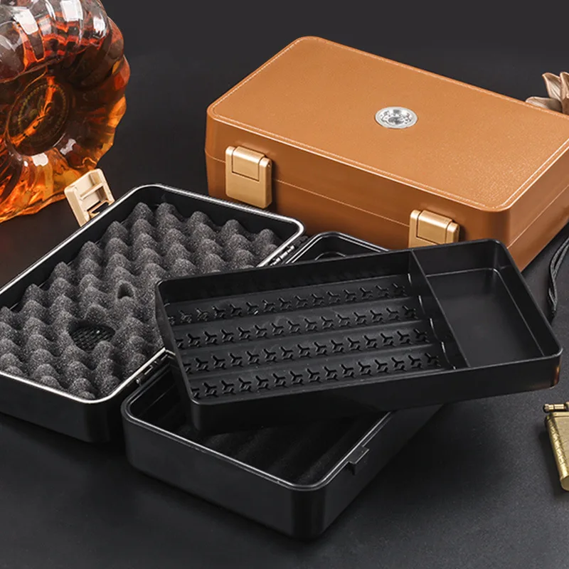 10pcs ABS Humidor Cigar Box Tr - огляд і ціна Travel Accessories Gifts For Men