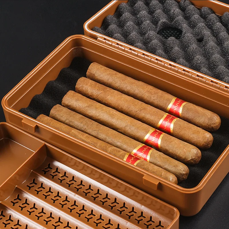 10pcs ABS Humidor Cigar Box Tr - огляд і ціна Travel Accessories Gifts For Men
