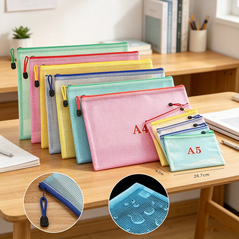 5/20/50/100PC Stationery Stora - огляд і ціна Reusable Zip Bag